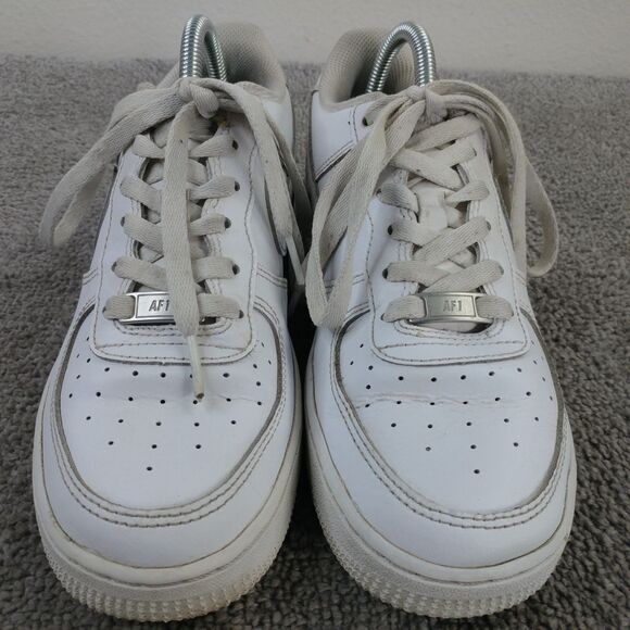 Nike Air Force 1 Low Boys Size 6.5Y Shoes Low Top White Sneakers DH2920-111 - Picture 9 of 13